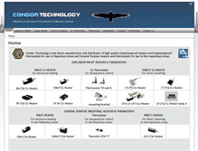 Tablet Screenshot of condortechnology.nl